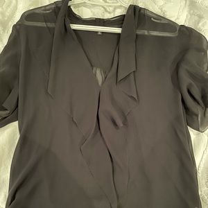 Babaton silk blouse, black colour